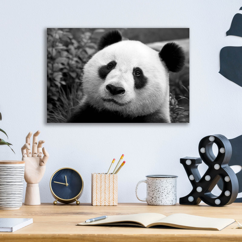 " Giant Panda " by SD Smart, 12" H x 16" W x 0.13" D