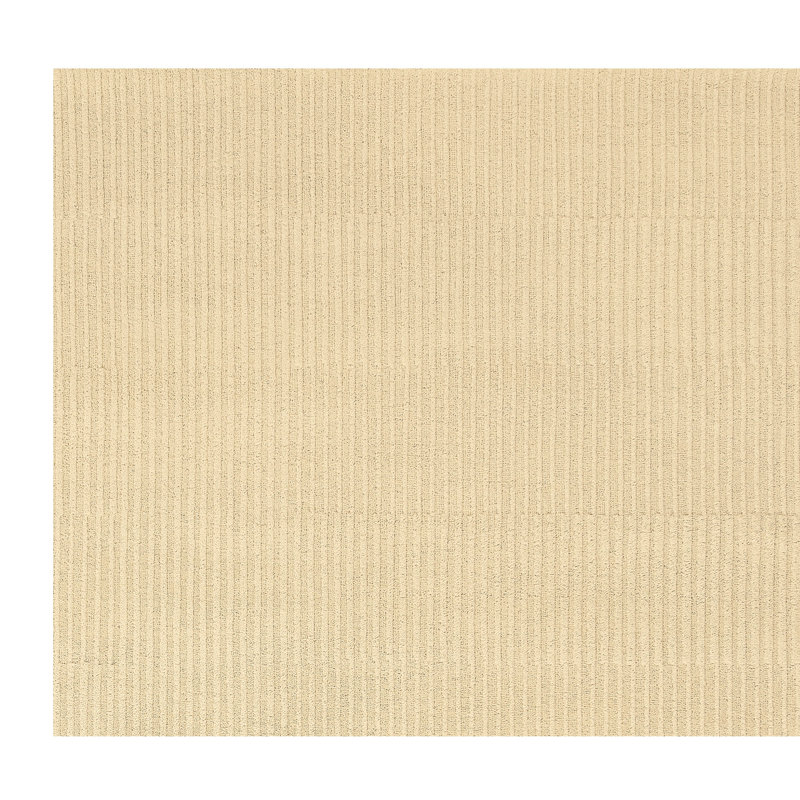 Tapis rectangulaire en laine noué à la main de couleur poudre, Rectangle 9 pi x 12 pi