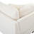 U-Style Upholste Modular Sofa With Removable Storage Ottoman