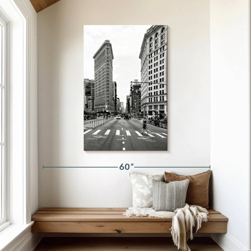 Aime The Flatiron Building, 45" H x 30" W
