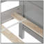 Lit de jour simple en bois de pin avec deux tiroirs de rangement spacieux pour une utilisation polyvalente et peu encombrante-89773453