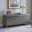 Banc rembourré bleu-752055242