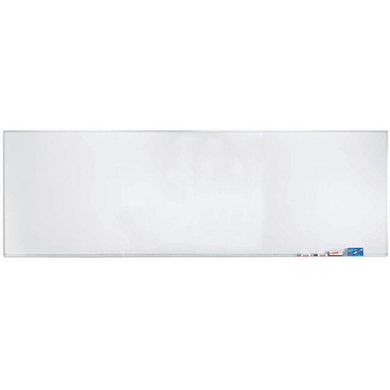 Tableau blanc mural magnétique, H 4 pi x L 12 pi