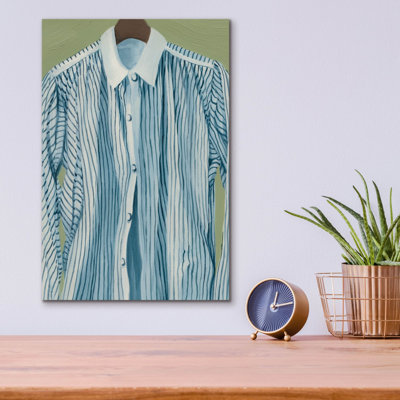 'Papa's Shirts 1'  by Grace Popp Acrylic Glass Wall Art, 12" x 16"