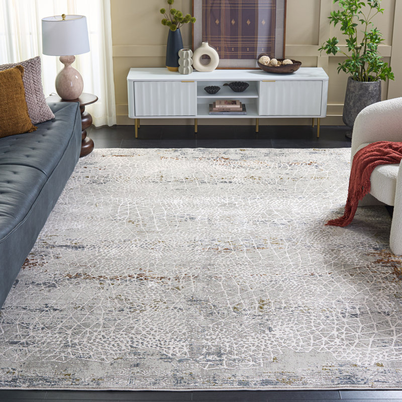 Marlando Performance Abstract Rug, Rectangle 8' x 10'