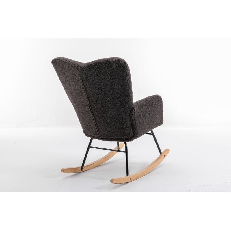 Rocking Chair, Dark Grey