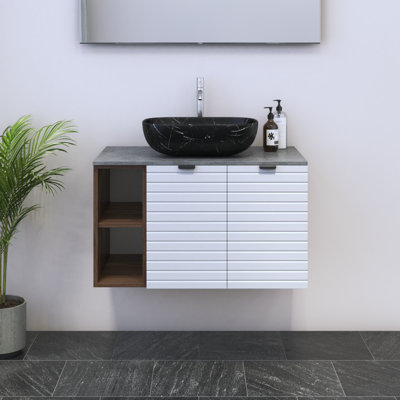 Karaya 31.5'' Single Bathroom Vanity with Top