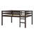 Wood Loft Bed With Ladder-591477576