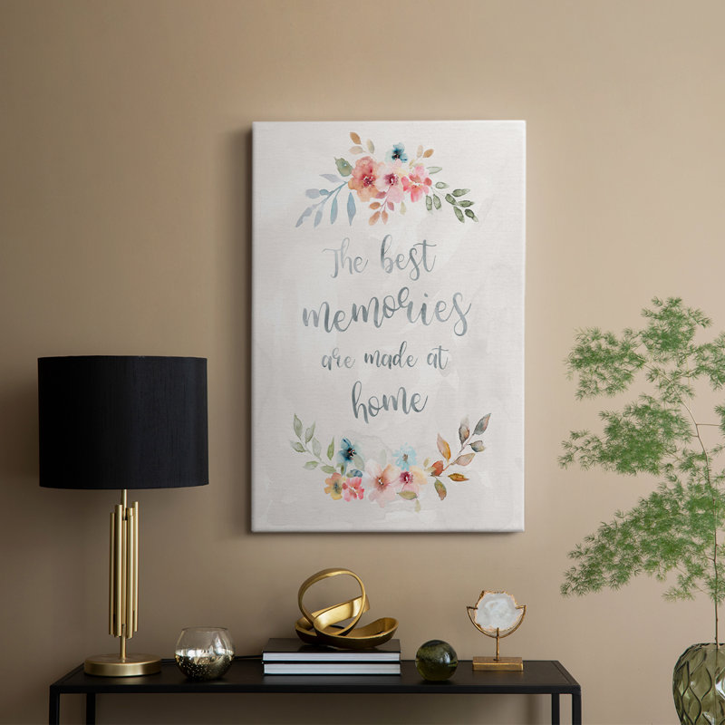 Souvenirs floraux - Cavas enveloppés de galerie, H 36 po x l 24 po