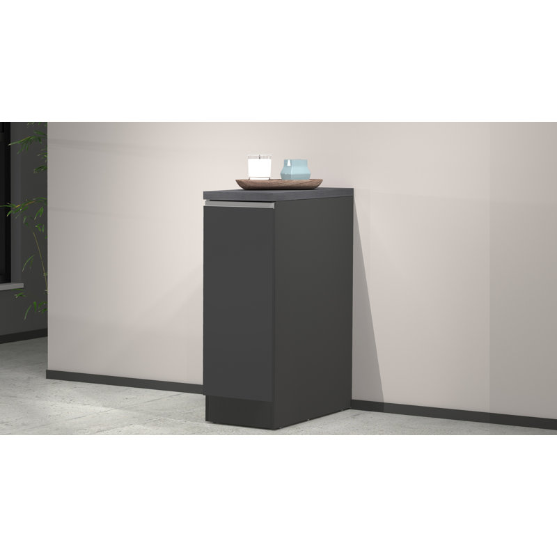Pameal Kitchen Pantry, Gray