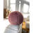 High-Quality Redbud Cushion, 9.8 x 9.8 x 9.8 inches | 75% Recycled Polyester & 25% Polyester with Silicone Filling | Machine Washable at 68°F | Perfect for Home Décor, Comfort & Eco-Friendly Living