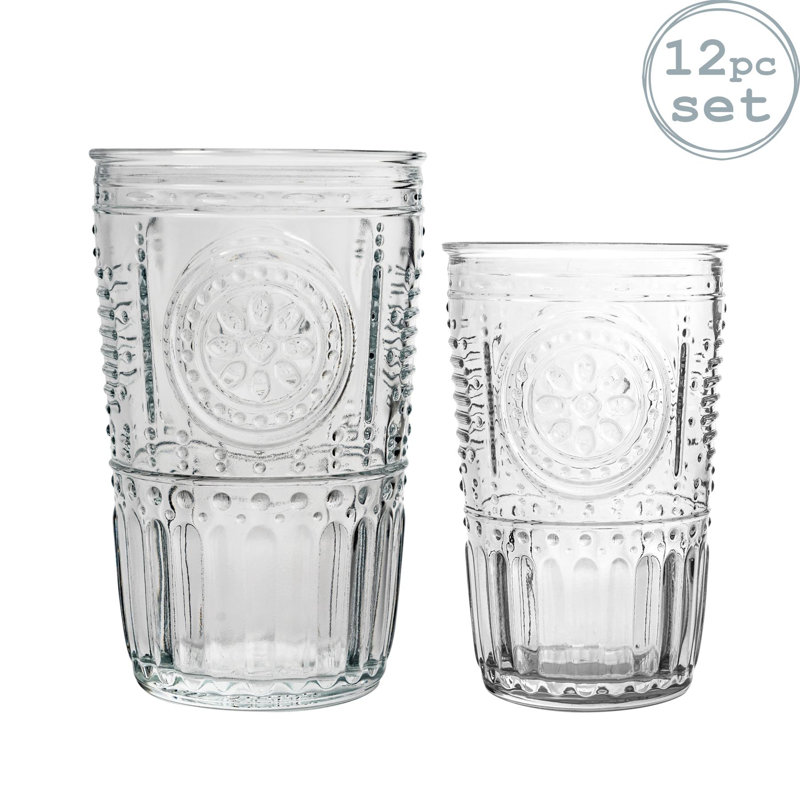 Romantic Glassware - 340ml, 475ml