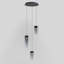 Delonda 3 Light Glass Dimmable LED Pendant-546352577