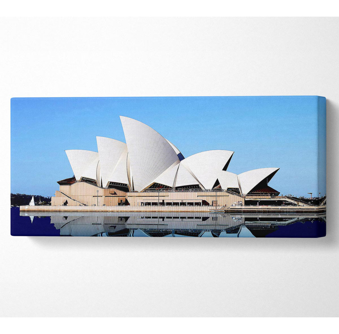 Sydney Opera House Reflexionen Panoramaleinwand