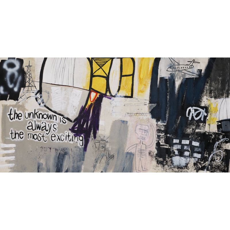 «Famous Life On Canvas» par Daleno, reproduction d'art