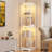 65'' H Clear Display Cabinet with Human Body Sensing Intelligent LED Light-1422081249