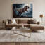 «Dinosaur Tyrannosaurus Rex», art mural sur toile-2023197105