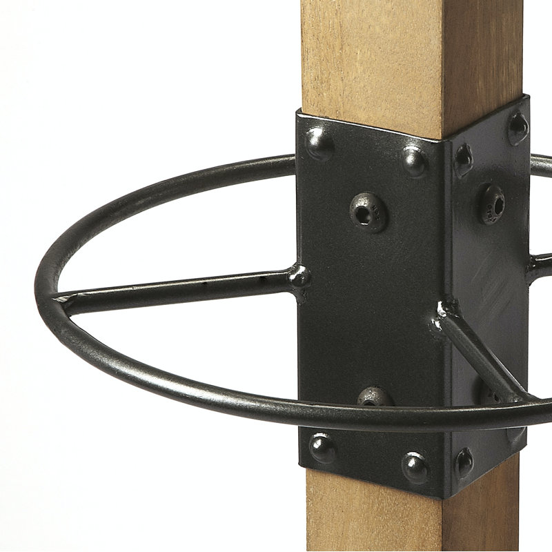 Logan Square & Coat Rack/Tree, Medium Brown/Gray