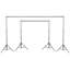 Yescom Freestanding Banner Stand