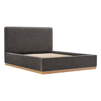 Delpha Upholstered Oak Bed