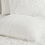 Ensemble de couette 3 pièces Madison Park Viola Taupe Tufted 100 % coton Chenille Damas, pour lit double/queen-822396521-834497614