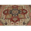 Tapis oriental traditionnel à teinture végétale 8 x 10