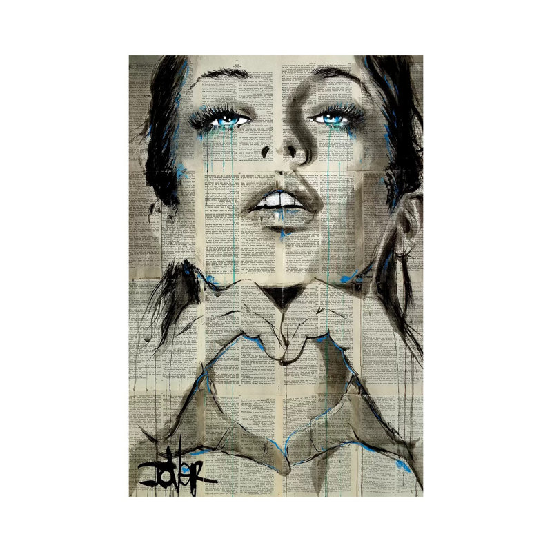 All You Need Is by Loui Jover - Wrapped Canvas Print, 20.32 cm H x 30.48 cm W