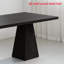 Ensemble de table de salle à manger en bois massif de style japonais-104470994