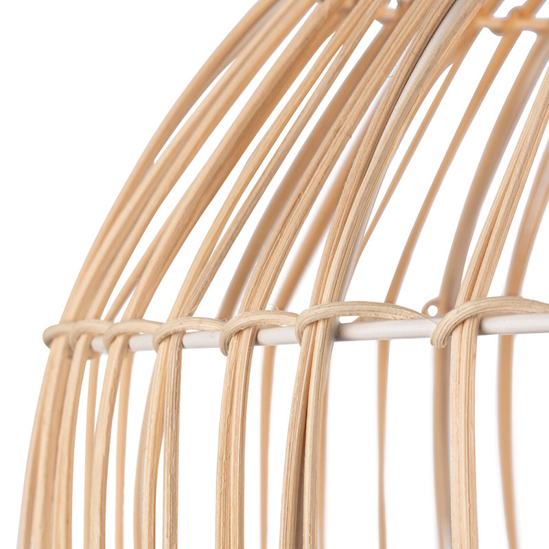 1 - Light Beige Dome Pendant