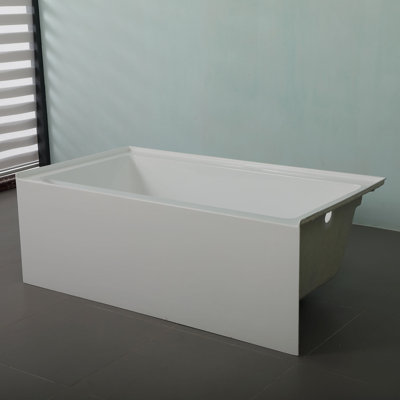 Baignoire de trempage autoportante en acrylique 59 po. X 30 po.