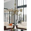 8 - Light Shaded Chandelier