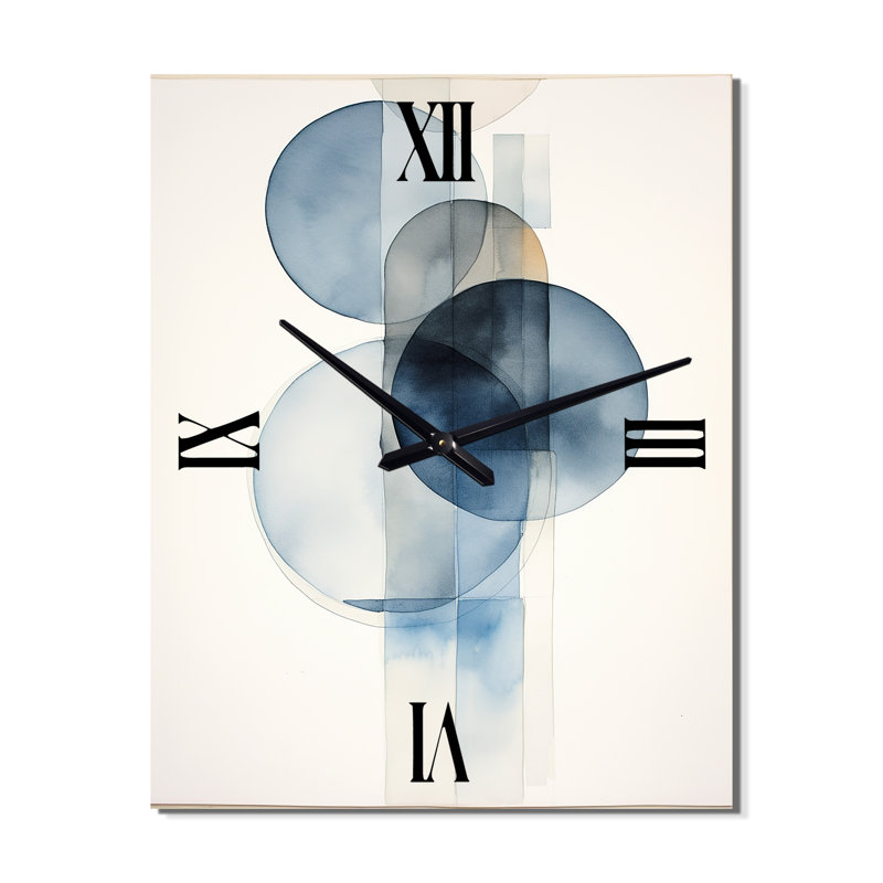Horloge murale géométrique circulaire, Petit