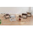 Folding Bamboo Luggage Rack-117549095