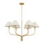 Lustre à intensité variable 6 lumières classique / traditionnel
