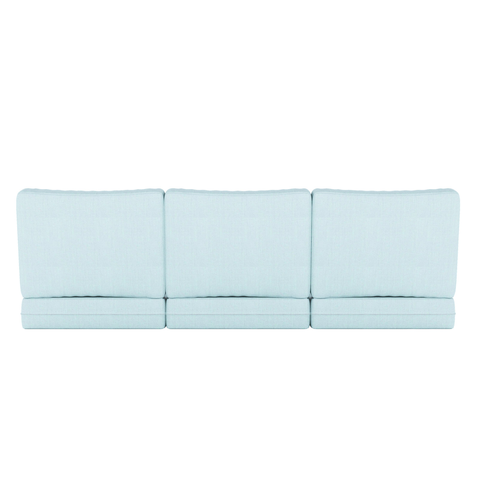 24" Sunbrella® Sofa Seat and Back Cushion, Sunbrella Bliss Dew