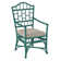Chaise avec accoudoirs Chippendale