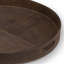 Derby Round Leather Tray-94416736