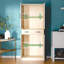Armoire de cuisine de 71 po de hauteur avec portes et tiroir pour la cuisine, le couloir et le bureau-1903285637