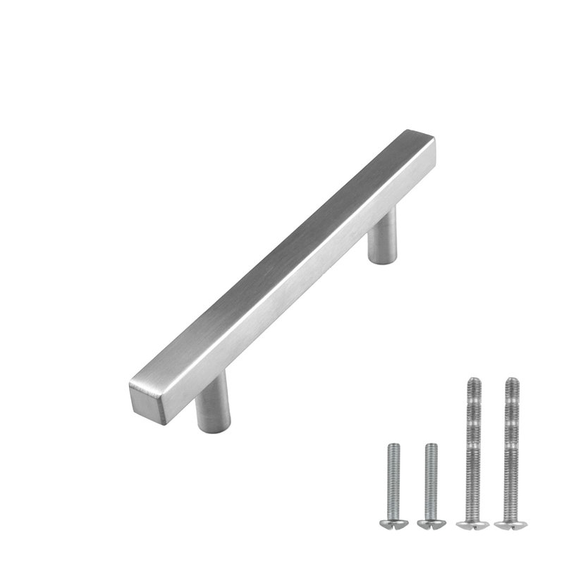3 3/4" Center to Center Bar Pull, Brushed Nickel