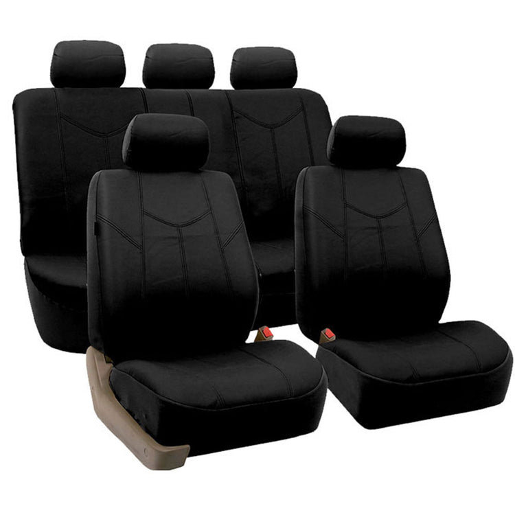 Inbox Zero PU Leather Rome Seat Covers - Full Set | Wayfair