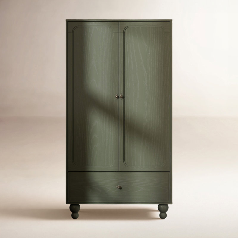 Astre Assembled Armoire by Nate Berkus, Archival Elm