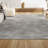 Hallie High-Low Minimalist Curve Geometric Gray/Ivory Indoor/Outdoor Rug-1791253420