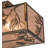 Jahmire Acrylic Semi Flush Mount