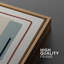 Style Mid-Century, collage, géométrie Mid-Century, formes abstraites, illustrations, œuvre d'art moderne, chambre bohème-100708170-100708171
