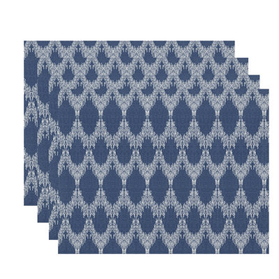Lassiter Polyester Geometric Rectangle Placemat
