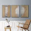 «Silver Lake I», ensemble de 3 reproductions encadrées sur toile-97706218-97706219