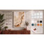 Flowing Earth Abstract 1 Piece Wrapped Canvas Wall Art-785298417-785298423