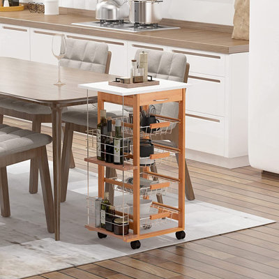 Steel Bar Cart