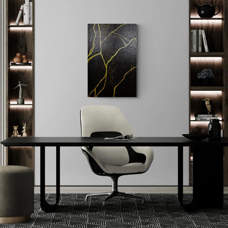 Goldeneye, 36" H x 24" W