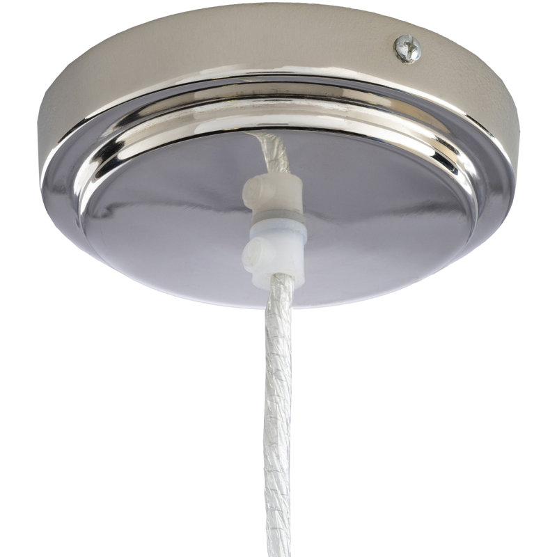 Antwaun 1 - Light Single Pendant, Silver, 21" H x 21" W x 9.33" D